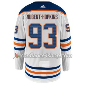Adidas Maillot de Hockey Edmonton Oilers NUGENT-HOPKINS 93 Blanc Authentic - Homme